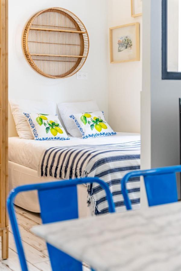 Studio Bleu 29M2, 120M Vieux-Port , Clim ,Wifi, Acces Autonome Avec Code Marsella Exterior foto