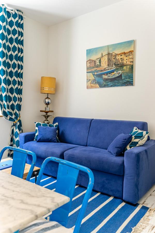 Studio Bleu 29M2, 120M Vieux-Port , Clim ,Wifi, Acces Autonome Avec Code Marsella Exterior foto