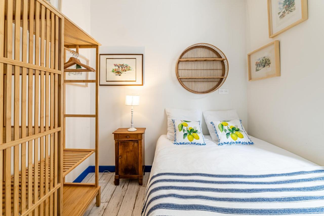Studio Bleu 29M2, 120M Vieux-Port , Clim ,Wifi, Acces Autonome Avec Code Marsella Exterior foto
